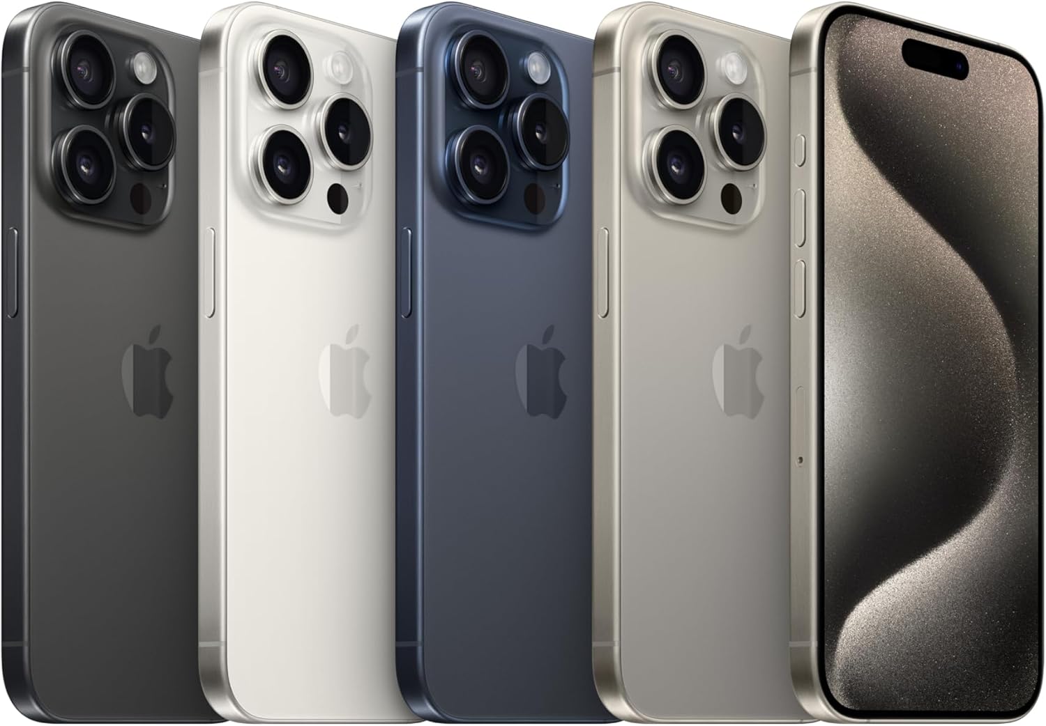 Apple iPhone 15 Pro (128 GB) - Titanio Natural (Reacondicionado)