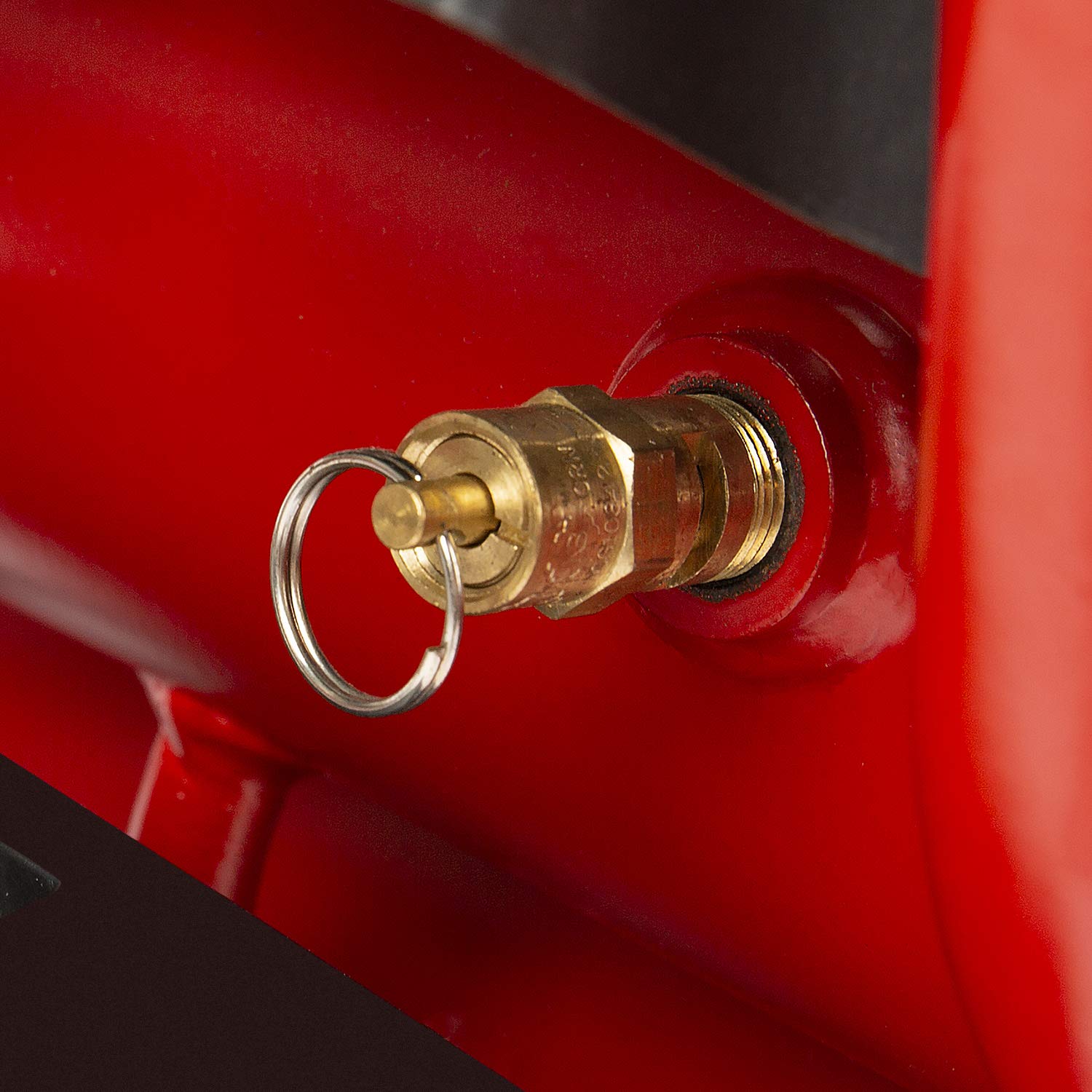 CRAFTSMAN Compresor de aire, compresor de aire portátil de 2 galones, tanque doble, 1/3 HP sin aceite, presión máxima de 125 PSI, modelo: CMXECXA0220242, rojo