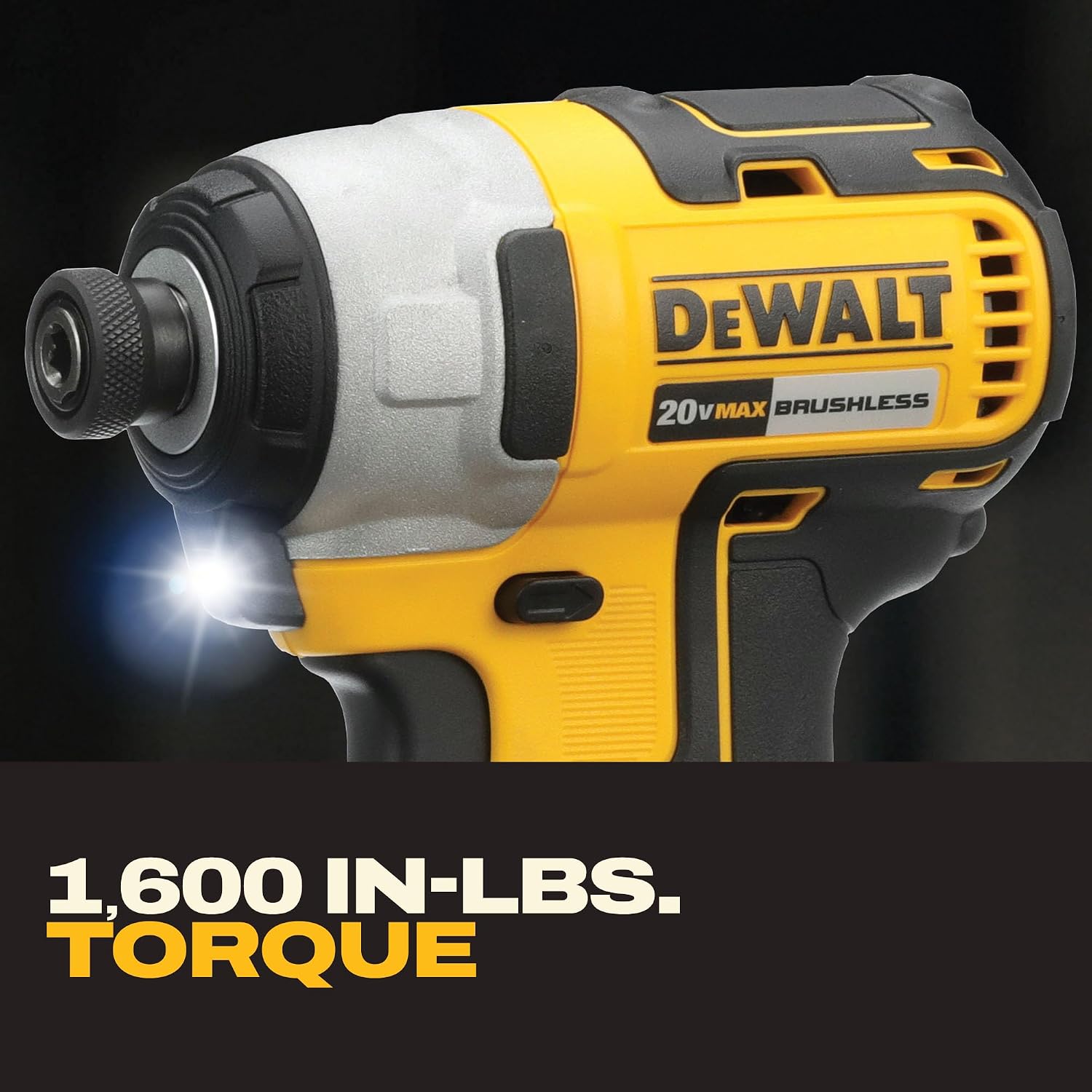 DEWALT - Taladro inalámbrico de 20 V MAX, driver de impacto, kit combinado de herramientas eléctricas de 2 herramientas, juego de herramientas eléctricas sin escobillas con 2 baterías y cargador