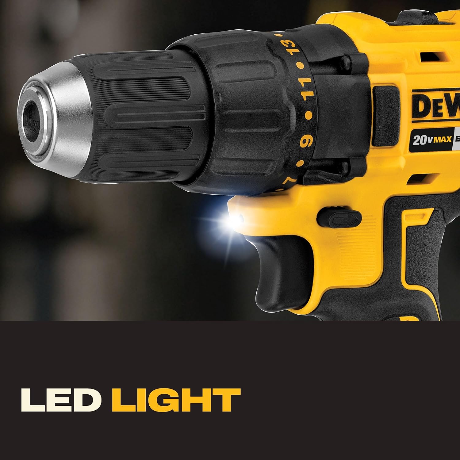 DEWALT - Taladro inalámbrico de 20 V MAX, driver de impacto, kit combinado de herramientas eléctricas de 2 herramientas, juego de herramientas eléctricas sin escobillas con 2 baterías y cargador