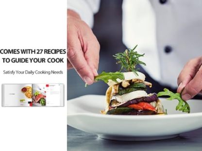 Horno de Microondas TOSHIBA MASTER 6 en 1 con Air Fryer, Convección, Grill, Inverter y Speedy-Combi