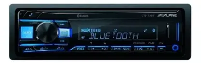 Autoestereo Alpine Bluetooth Multicolor Usb Mp3 Ute-73bt