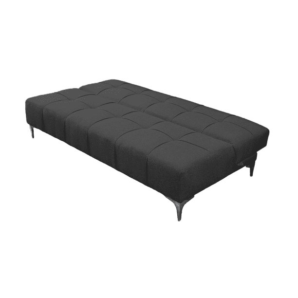 Sofa Cama Reclinable El Bazar Store New York Gris Oxford , Futon 3 posiciones, Sala