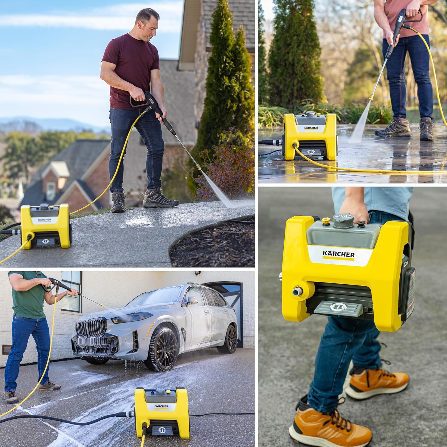 Karcher - Máquina limpiadora eléctrica a presión, K1700, Amarillo