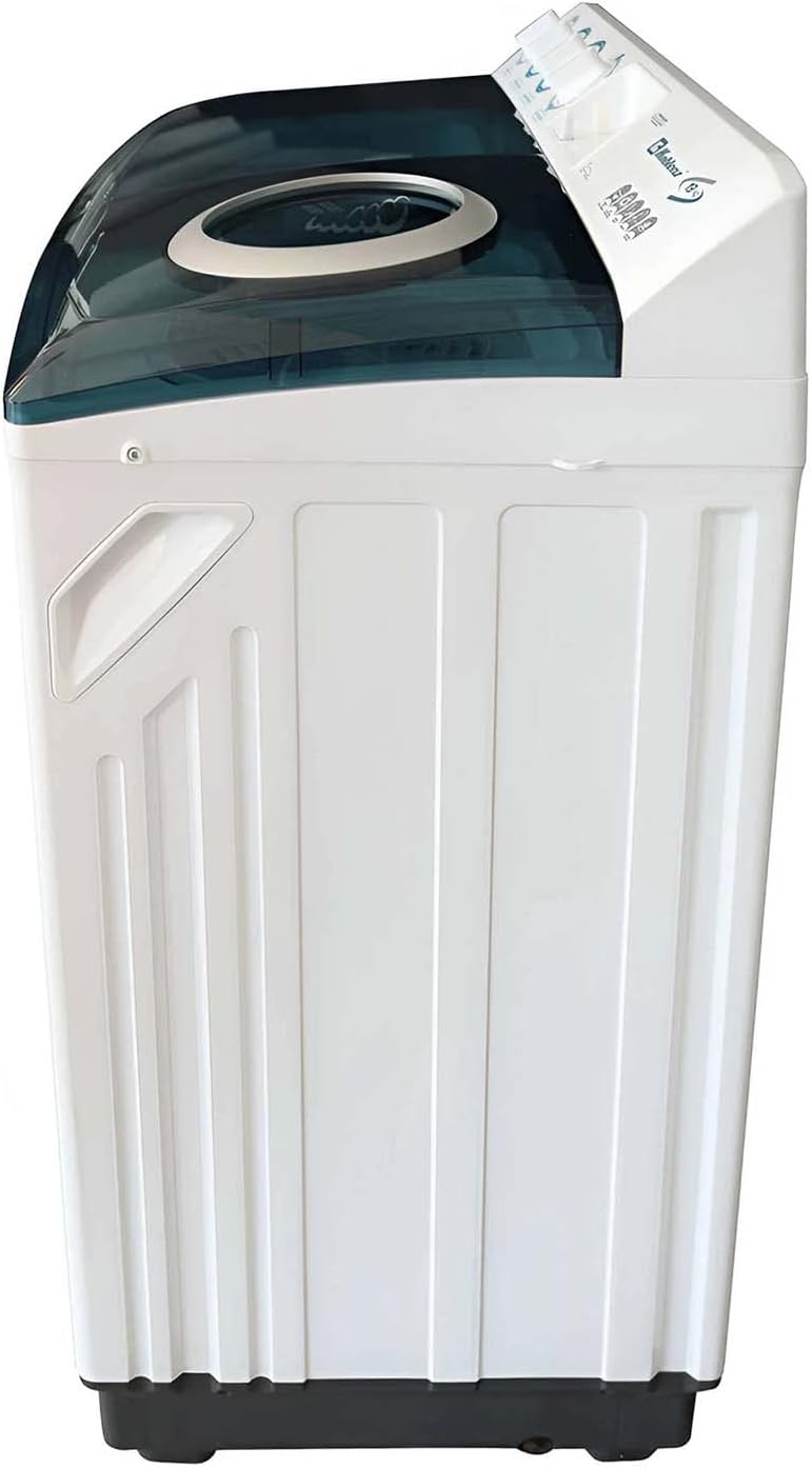 Koblenz Lavadora Dos Tinas de 22 Kg y 3 Velocidades con Secado Rápido y Lavado por Impulsor, Desagüe Manual, Timer de Lavado y Secado, Estructura de Plástico de Alta Resistencia, Blanca LDM-22B