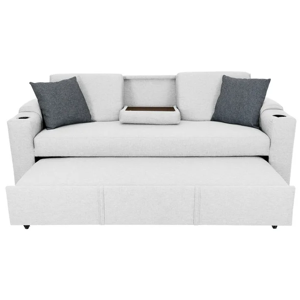 Sofa Cama Milan EASY LIVING Gris Claro