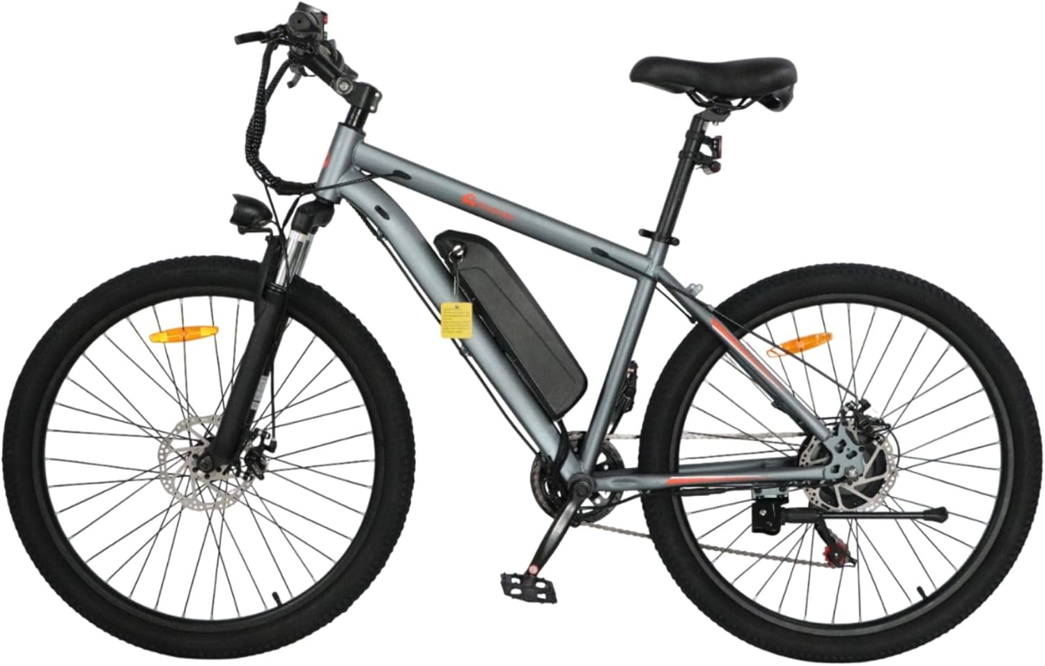 Bluelander Bicicleta Eléctrica para Adultos, Bicicleta Electrica Rodada 26, Velocidad Máxima de 32 km/h, 7 Velocidades, Potencia del Motor de 36 V/350 W, Pantalla, Frenos de Disco