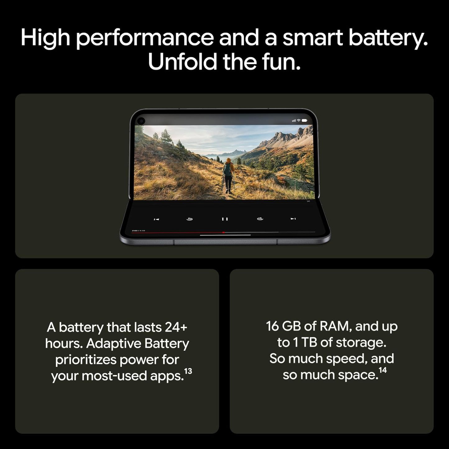 Google Pixel 11 Pro Fold Desbloqueado 256GB – Verde Oliva | Android, Gemini, Batería 24+ Horas, Pixel HiLight, Protección IP68