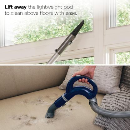 Aspiradora SHARK Navigator Lift-Away con Filtro HEPA, Zero-M, Sellado Anti-Allergen y Depósito de 2.2 qt para Alfombras y Pisos Duros