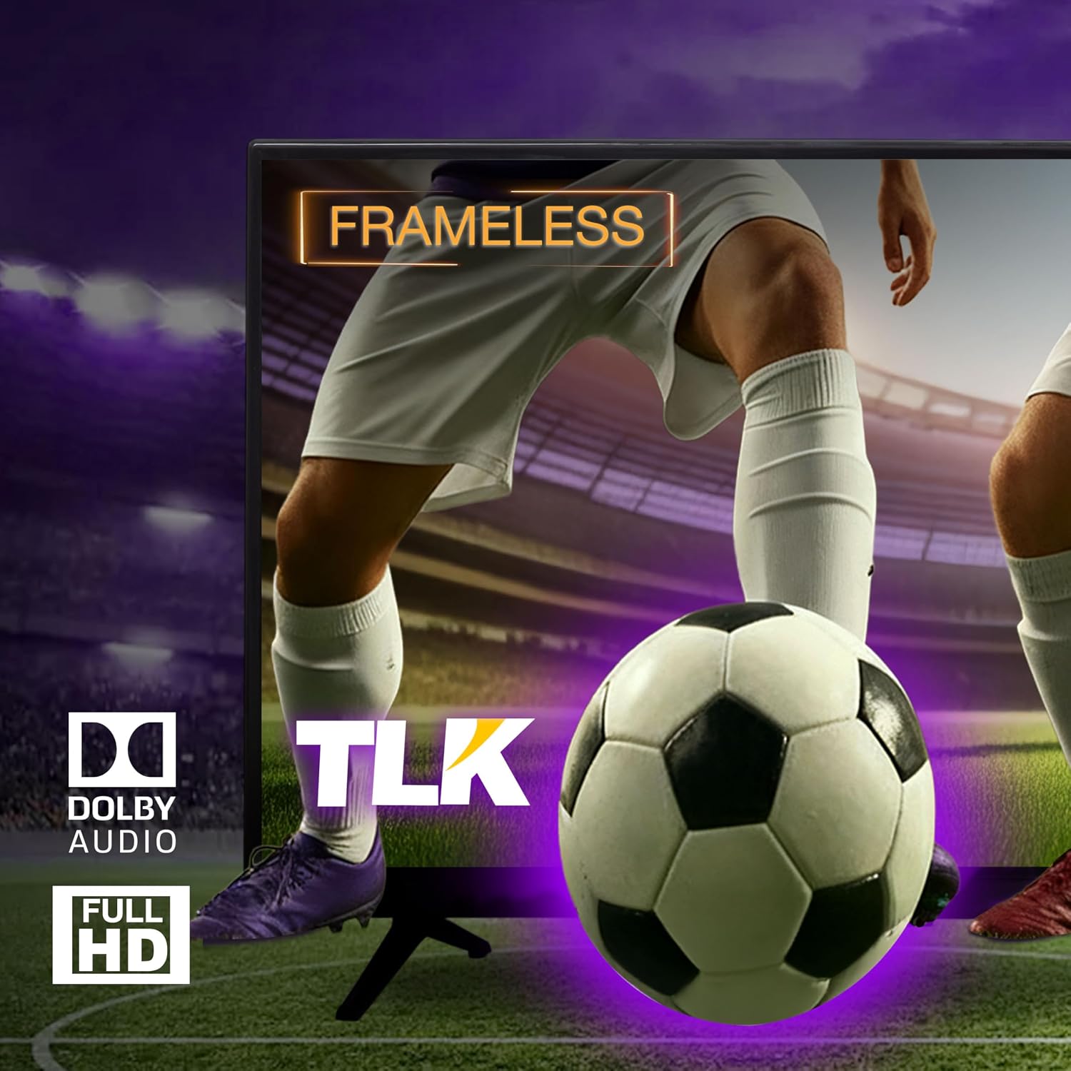 📺 Televisor Smart TV 32" Full HD | Roku Integrado | Streaming en Línea | Puertos HDMI | Conexión Inteligente | Perfecto para Sala, Recámara y Oficina