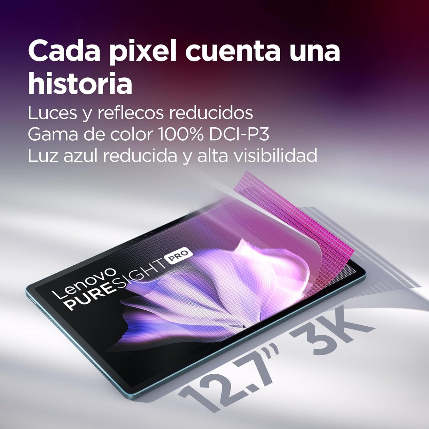 Yoga Tab Plus | 16GB RAM 256GB |Qualcomm Snapdragon |12,7" 3K |Incluye: Teclado + Pen Pro