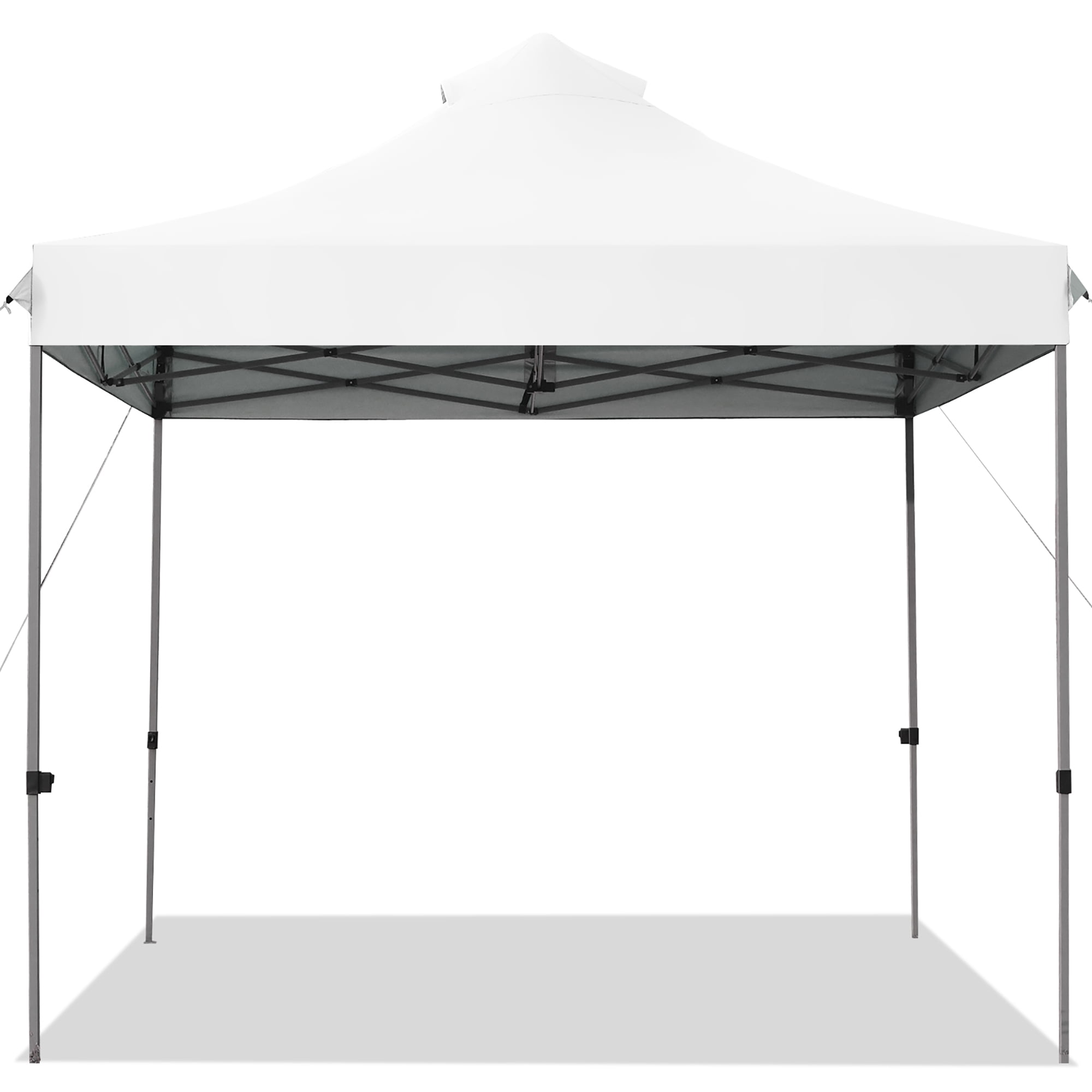 Costway Toldo de 3 mx 3 m, toldo emergente,  toldo con bolso con ruedas, toldo plegable portátil, tienda de campaña con dosel impermeable 3 mx 3 m, gazebo para exteriores, toldo con ajustable altura