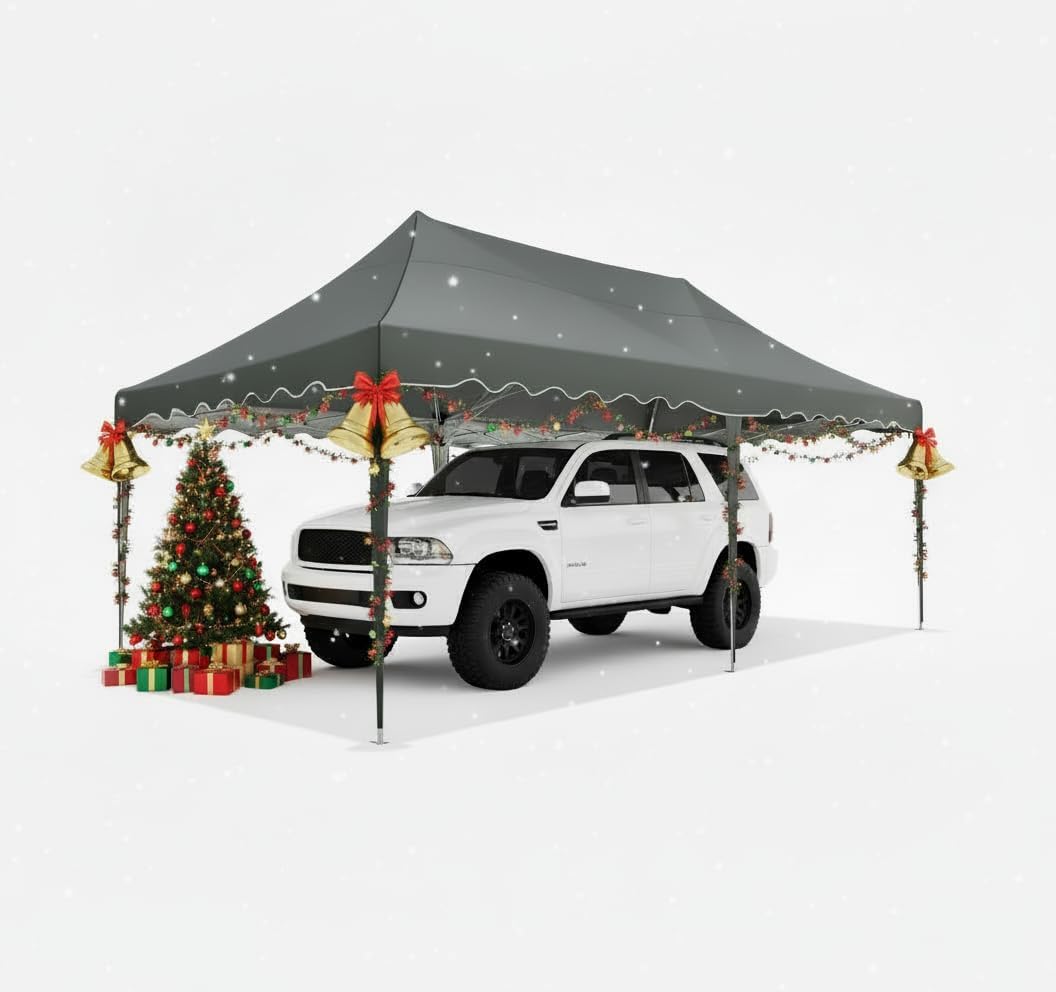 COBIZI Cochera portÃ¡til Resistente para cochera Nuevo Estilo Redondo