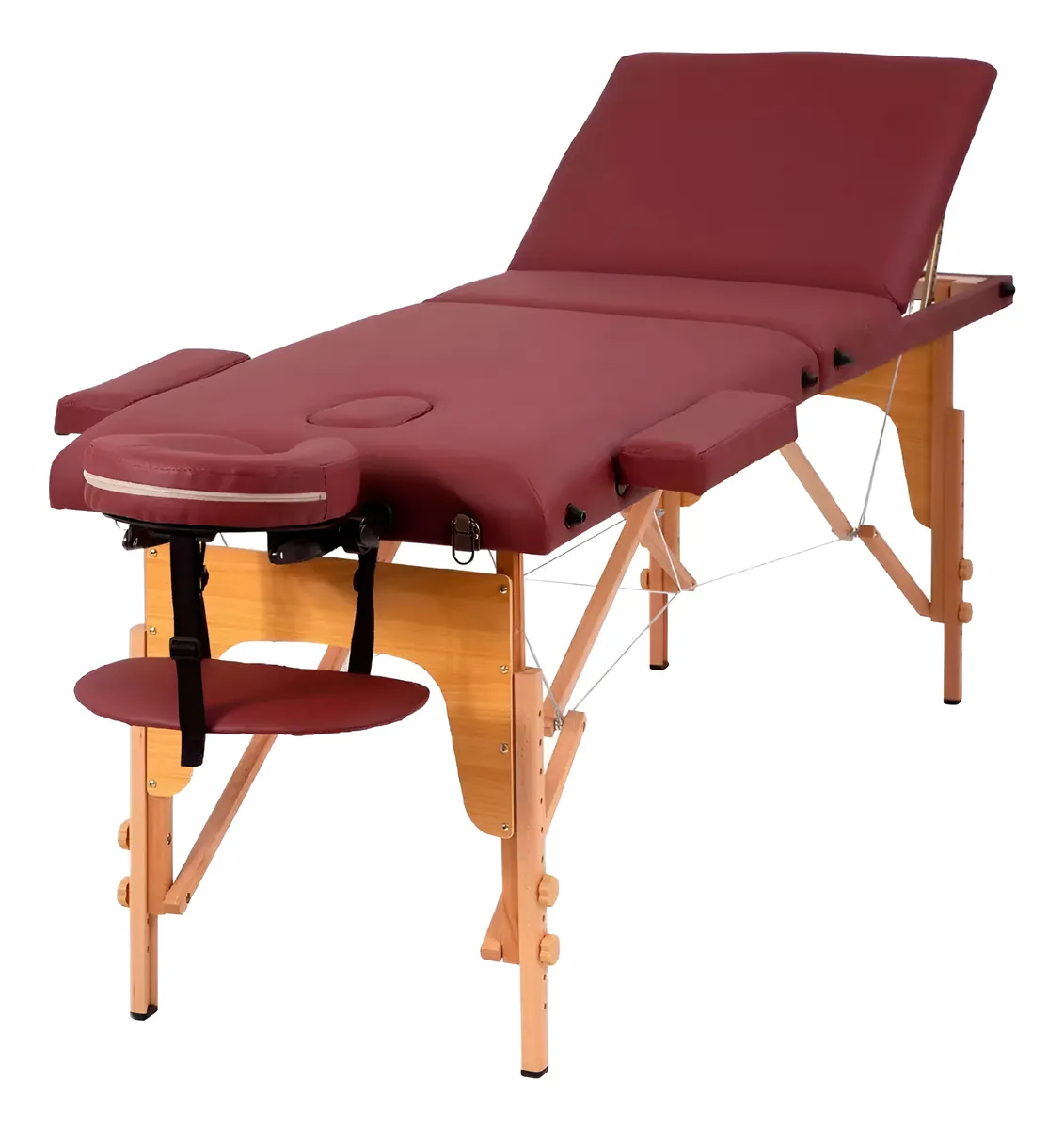 Cama De Masaje Portátil Plegable Reclinable Profesional Spa