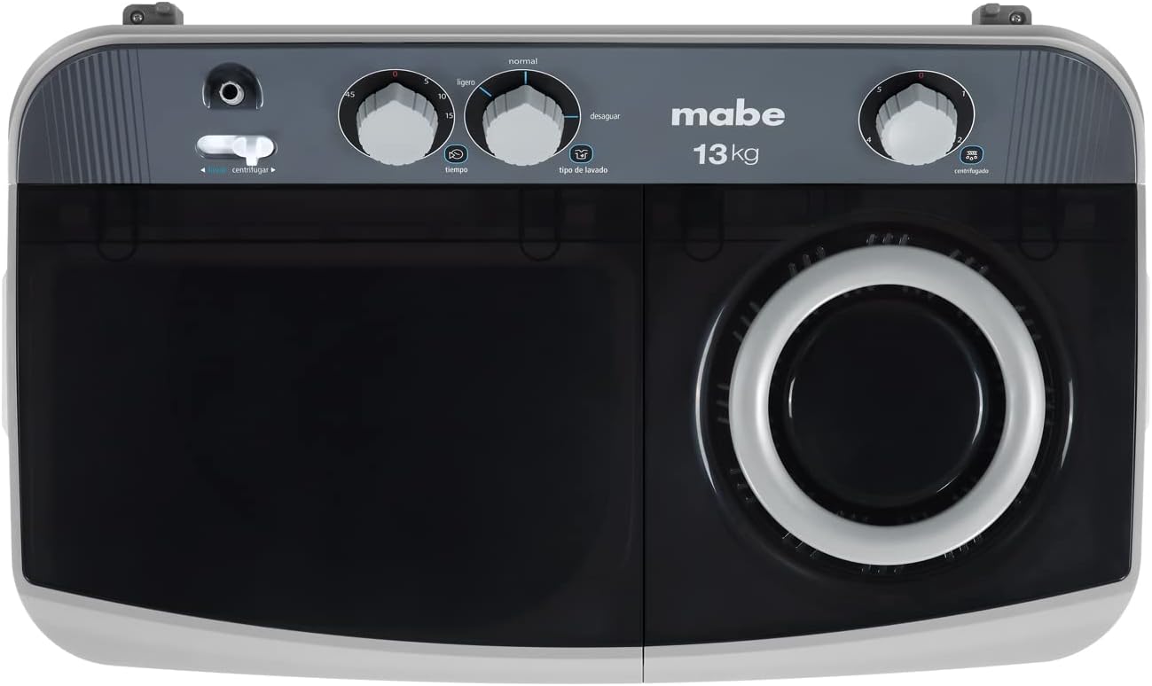 mabe Lavadora Semi-Automática 13 kg Blanca