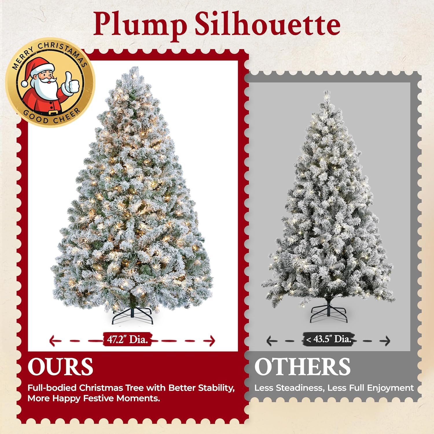 Yaheetech Árbol de Navidad artificial preiluminado de 6 pies con luces incandescentes blancas cálidas, árbol de Navidad con 820 puntas de rama, 250 luces incandescentes y soporte plegable, color rosa