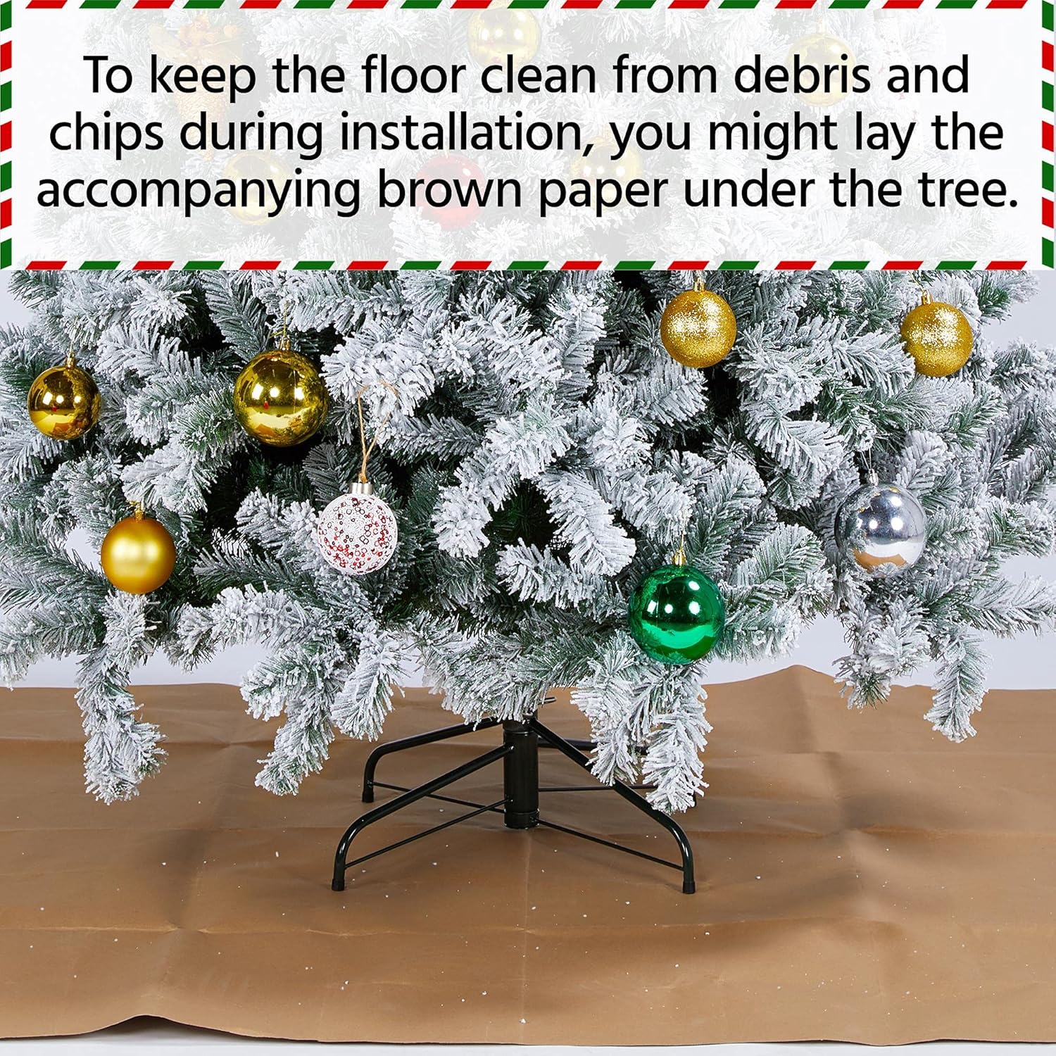 Yaheetech Árbol de Navidad artificial preiluminado de 6 pies con luces incandescentes blancas cálidas, árbol de Navidad con 820 puntas de rama, 250 luces incandescentes y soporte plegable, color rosa