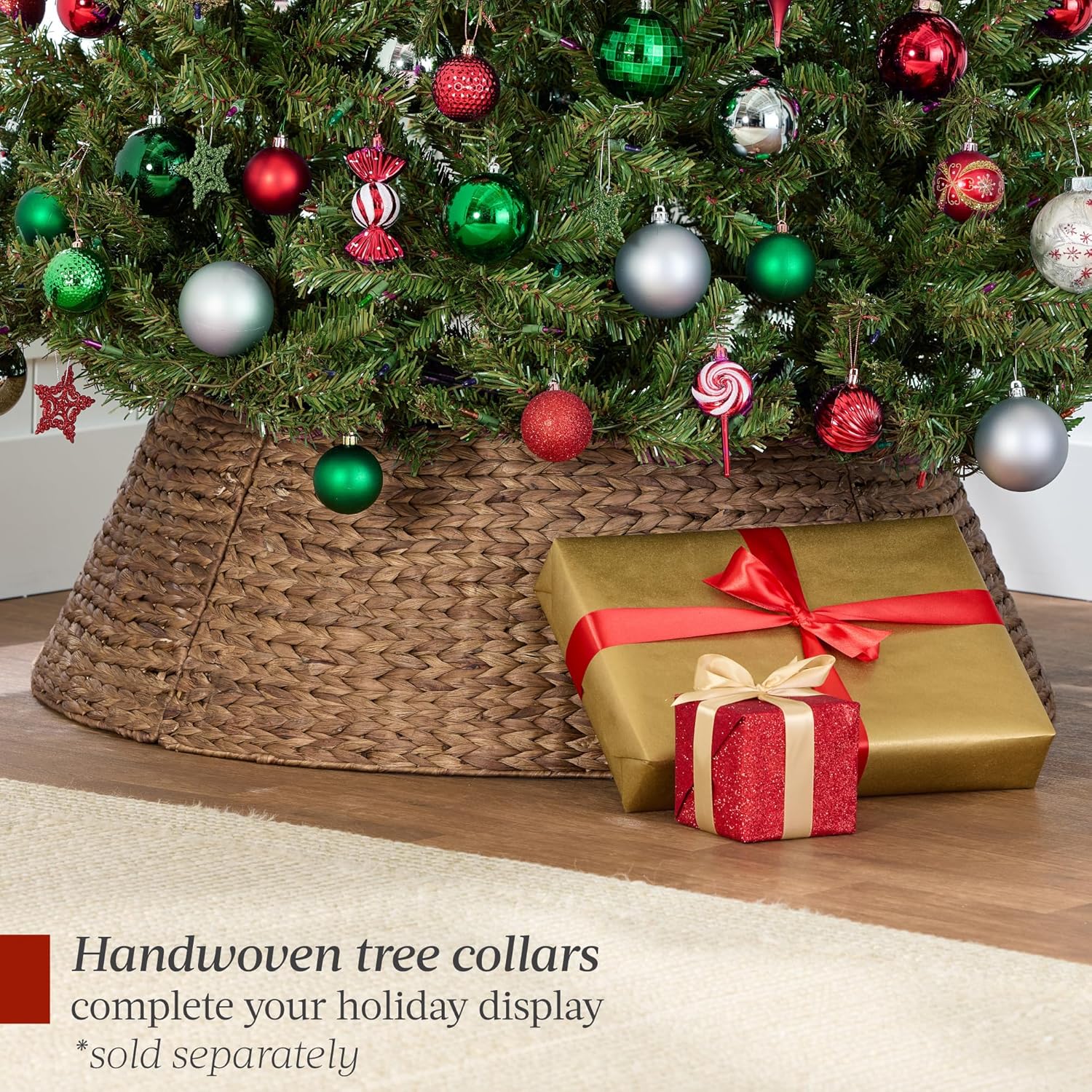 Best Choice Products - Árbol de Navidad Artificial de Abeto preiluminado de 7 pies para el hogar, Oficina, decoración de Fiesta con 550 Luces incandescentes, 1346 Puntas de Rama, fácil Montaje