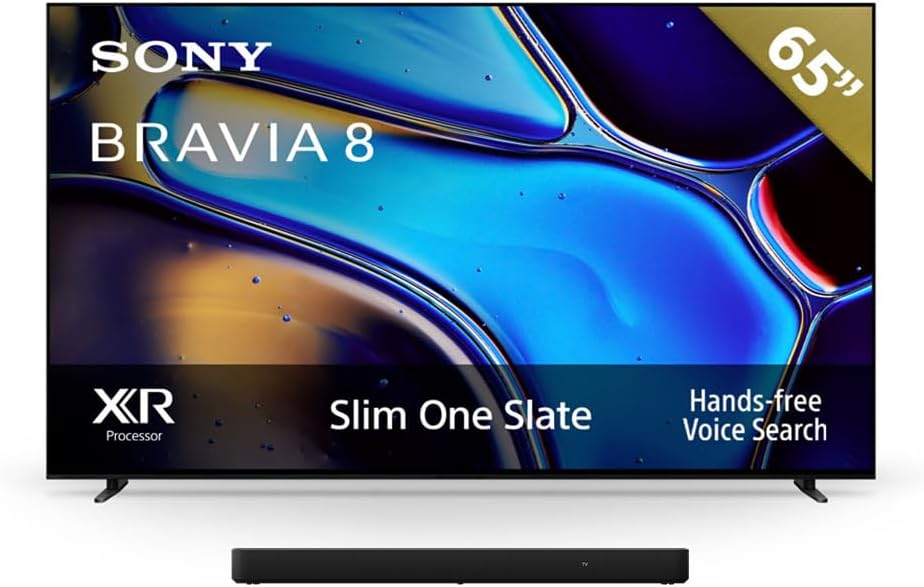 Sony BRAVIA 8 Pantalla 77” OLED con Procesador XR 4K Ultra HD Google