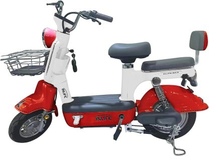 400W Bicicleta Eléctrica Potente, Bicicleta Electrica para Adultos de 40km/h, Rango de 60-70km Eike, Batería de Plomo de 48V/20Ah, Perfecto para Carreteras y Desplazamientos Diarios