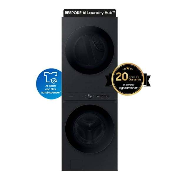 Centro de Lavado Samsung 22 kg Lavado/ 24 kg Secado WH22DBH570GVAX
