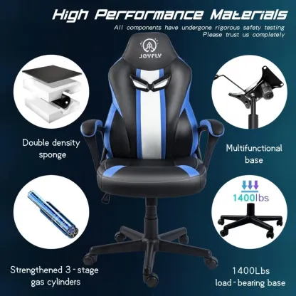 Silla Gamer para Adultos y Adolescentes Silla Gamer Silla de Computadora Silla de Oficina ErgonÃ³mica para PC de Carreras