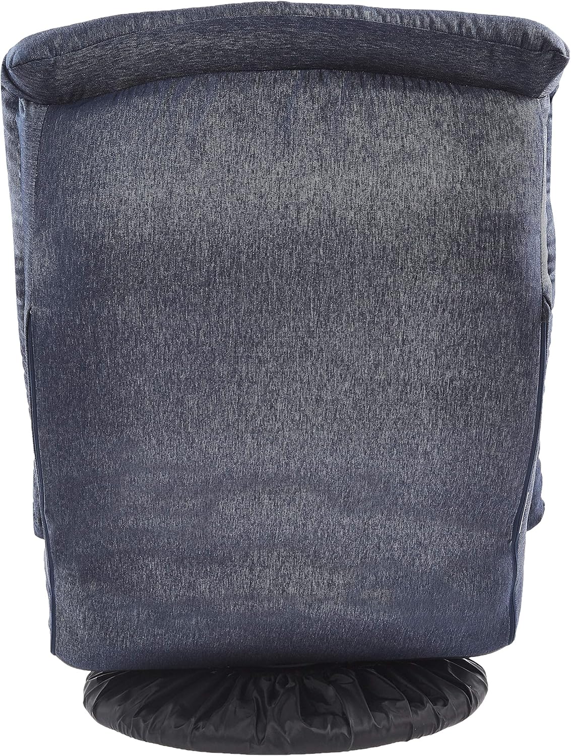 Amazon Basics - Silla giratoria de espuma con reposacabezas, ajustable, color gris