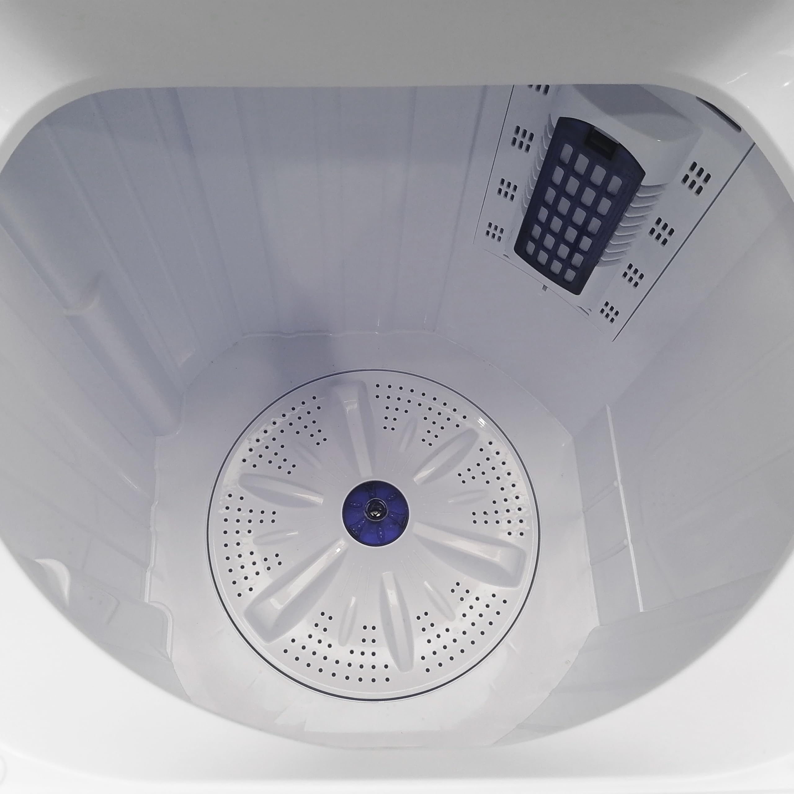 Hisense Lavadora de Doble  | Semiautomática | Temporizador de Lavado y Centrifugado | Secado con Aire | Filtro Mágico