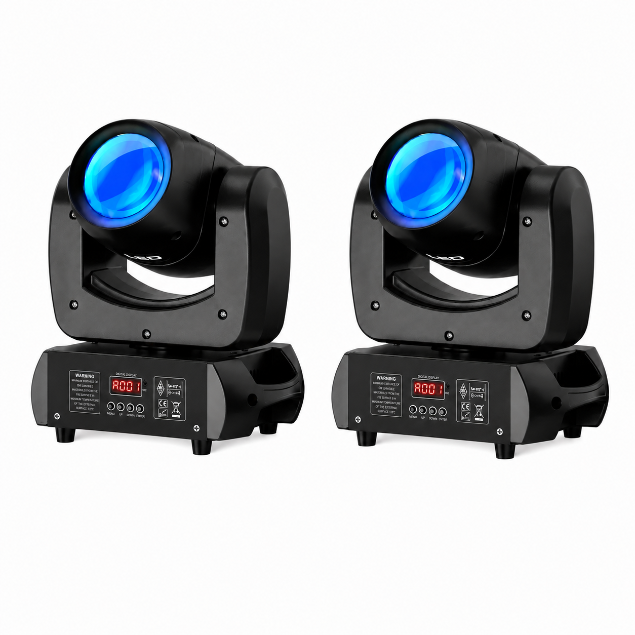 Cabeza Móvil 150W Beam DJ con Prisma 18, DMX y Control de Sonido