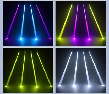 Cabeza Móvil 150W Beam DJ con Prisma 18, DMX y Control de Sonido