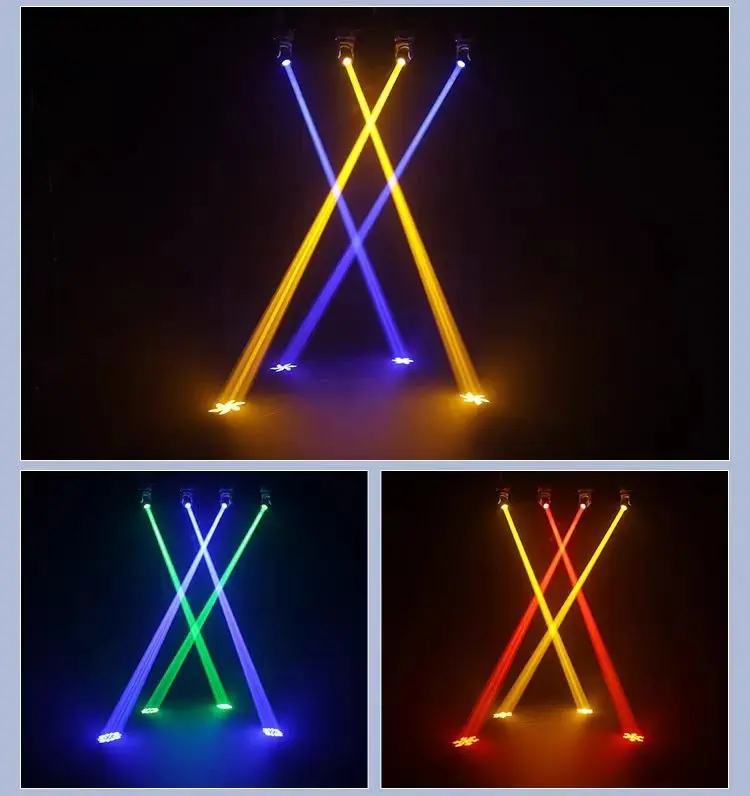 Cabeza Móvil 150W Beam DJ con Prisma 18, DMX y Control de Sonido