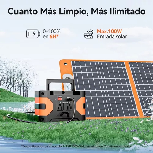 Flashfish Ea150 Portátil Solar Generador Banco De Energía