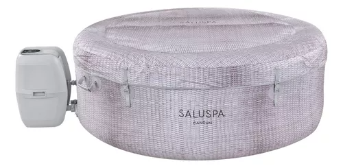 Saluspa Cancún Signature Airjet Spa Con Bañera De Hidromasaj Color Gris