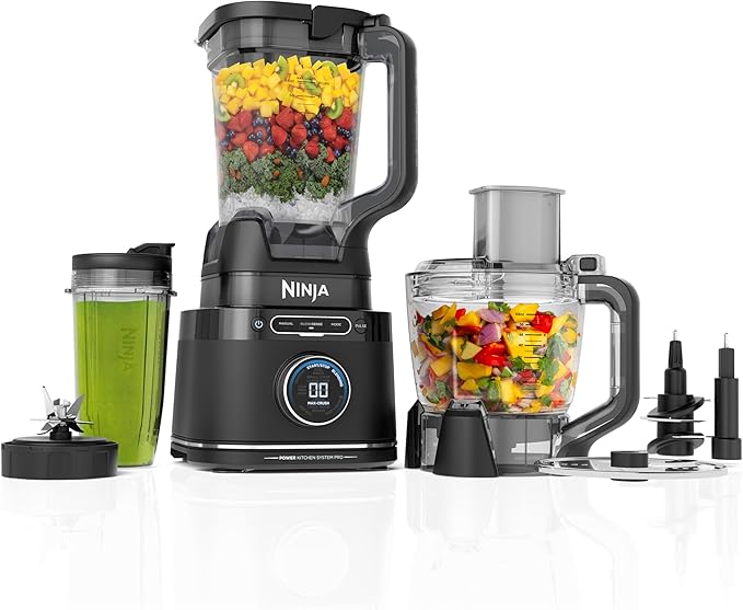 Sistema de Cocina Pro, Tecnología BlendSense, Picar y Preparar Batidos, 1800 Vatios de Potencia, Jaraa de 1.9L,