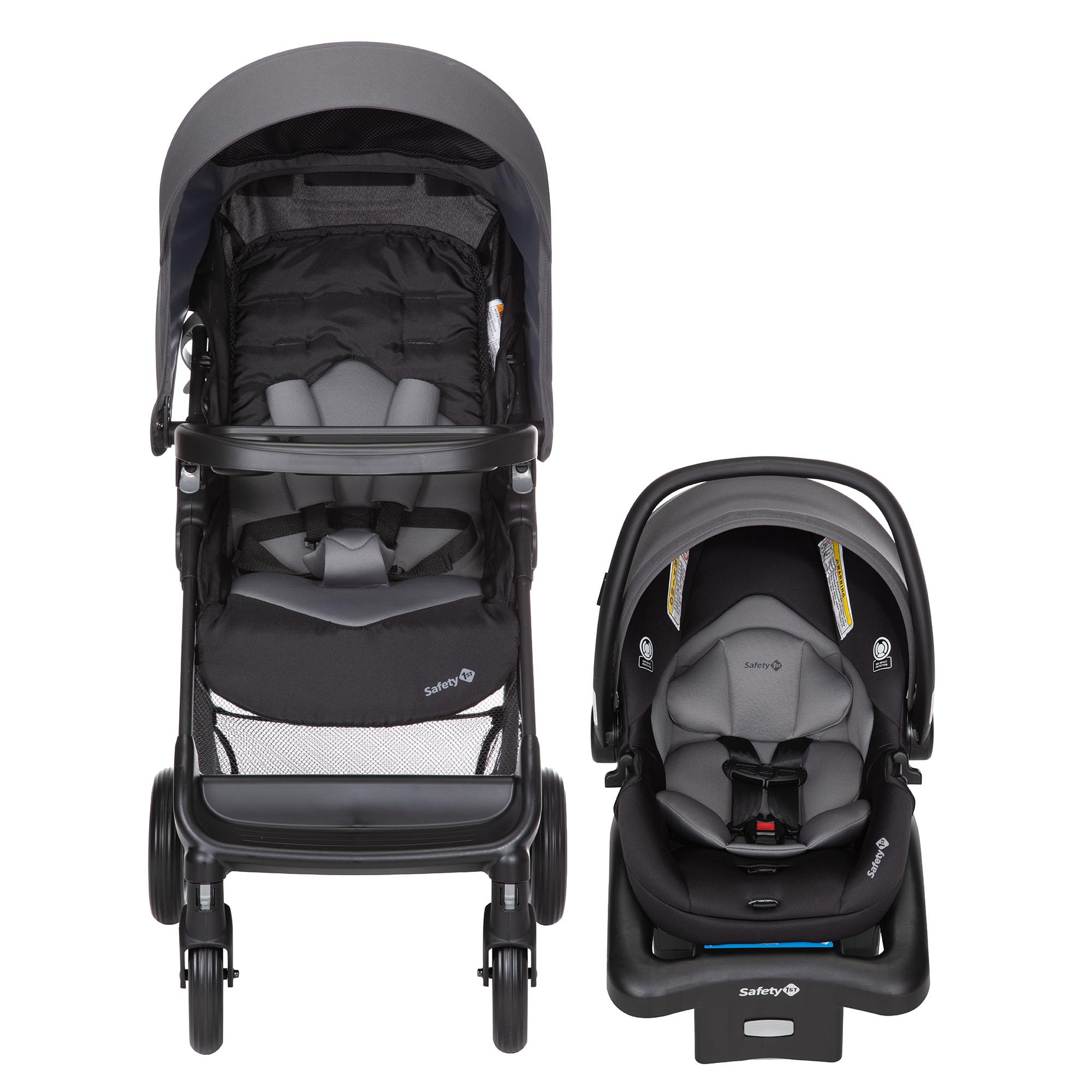Safety 1st Carriola-Sistema de Viaje Smooth Ride LT, con uso desde recién nacido hasta los 22kg, con Portabebé OnBoard FLX