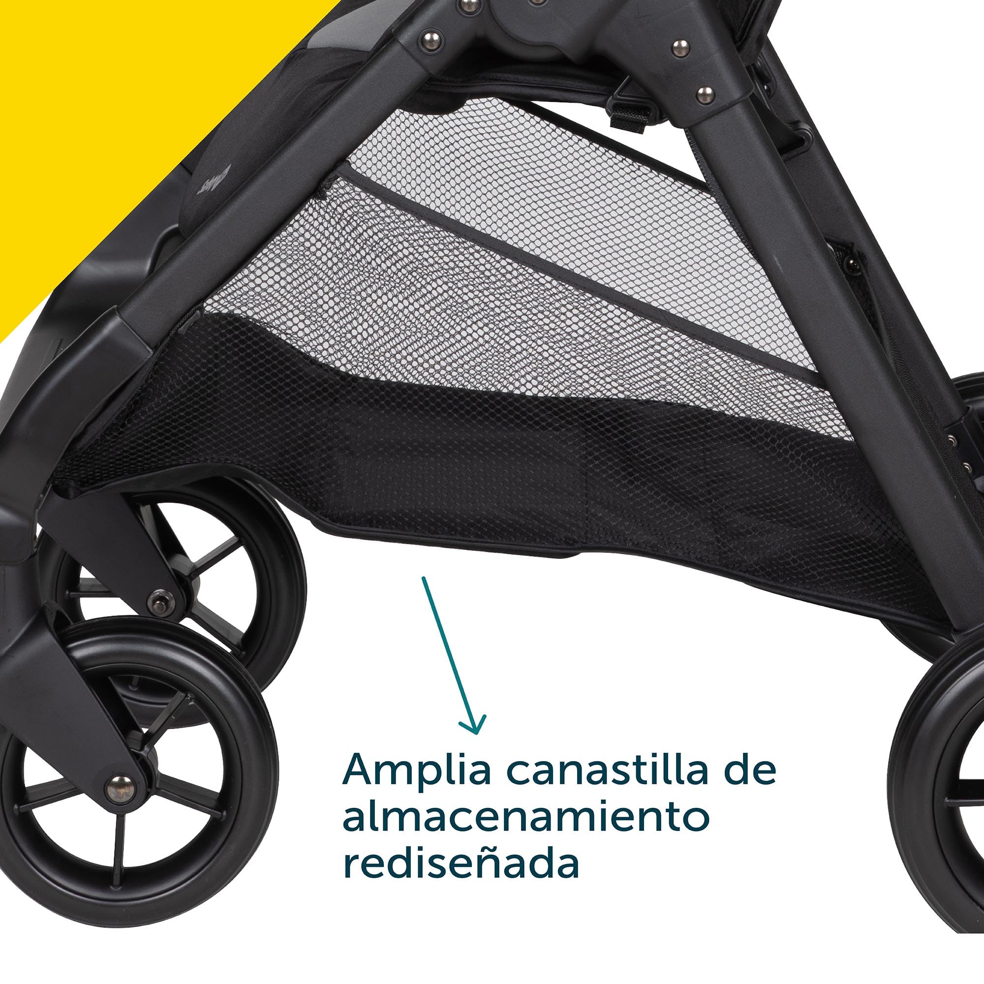 Safety 1st Carriola-Sistema de Viaje Smooth Ride LT, con uso desde recién nacido hasta los 22kg, con Portabebé OnBoard FLX
