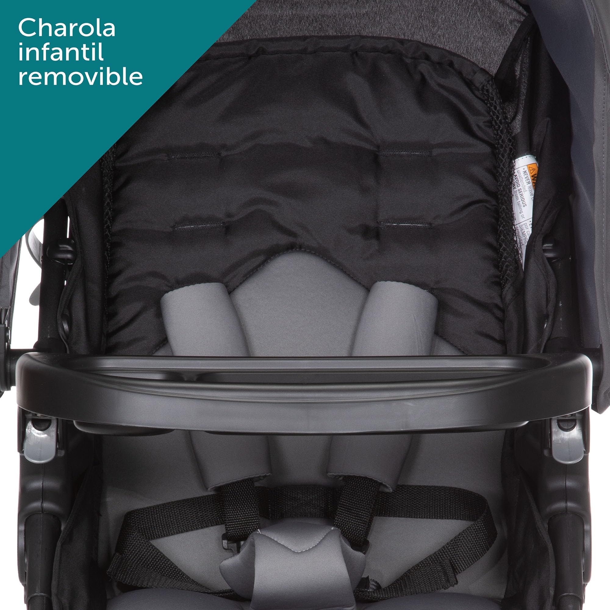 Safety 1st Carriola-Sistema de Viaje Smooth Ride LT, con uso desde recién nacido hasta los 22kg, con Portabebé OnBoard FLX