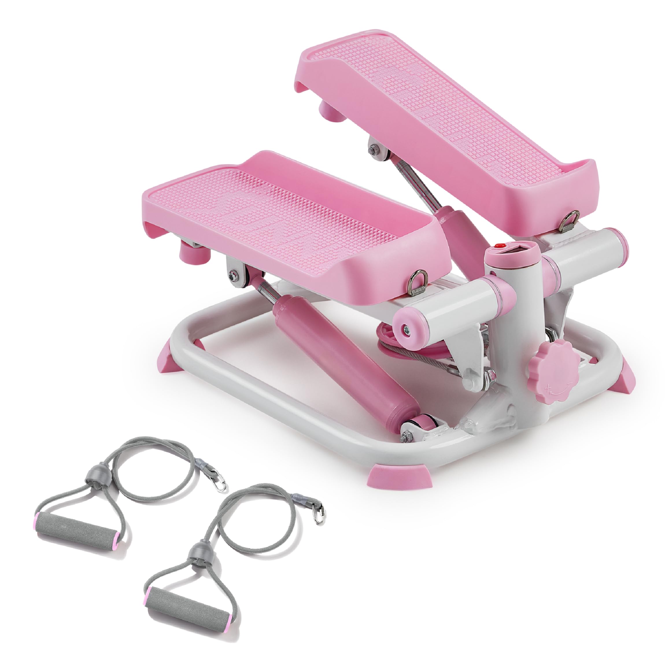 Sunny Health & Fitness Mini Stepper con Bandas para Casa