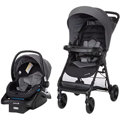 Safety 1st Carriola-Sistema de Viaje Smooth Ride LT, con uso desde recién nacido hasta los 22kg, con Portabebé OnBoard FLX