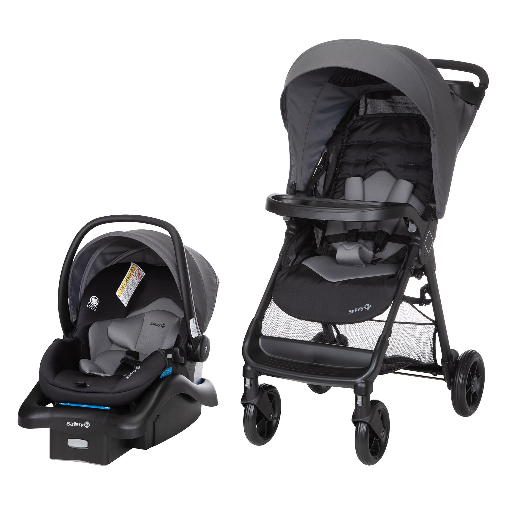 Safety 1st Carriola-Sistema de Viaje Smooth Ride LT, con uso desde recién nacido hasta los 22kg, con Portabebé OnBoard FLX
