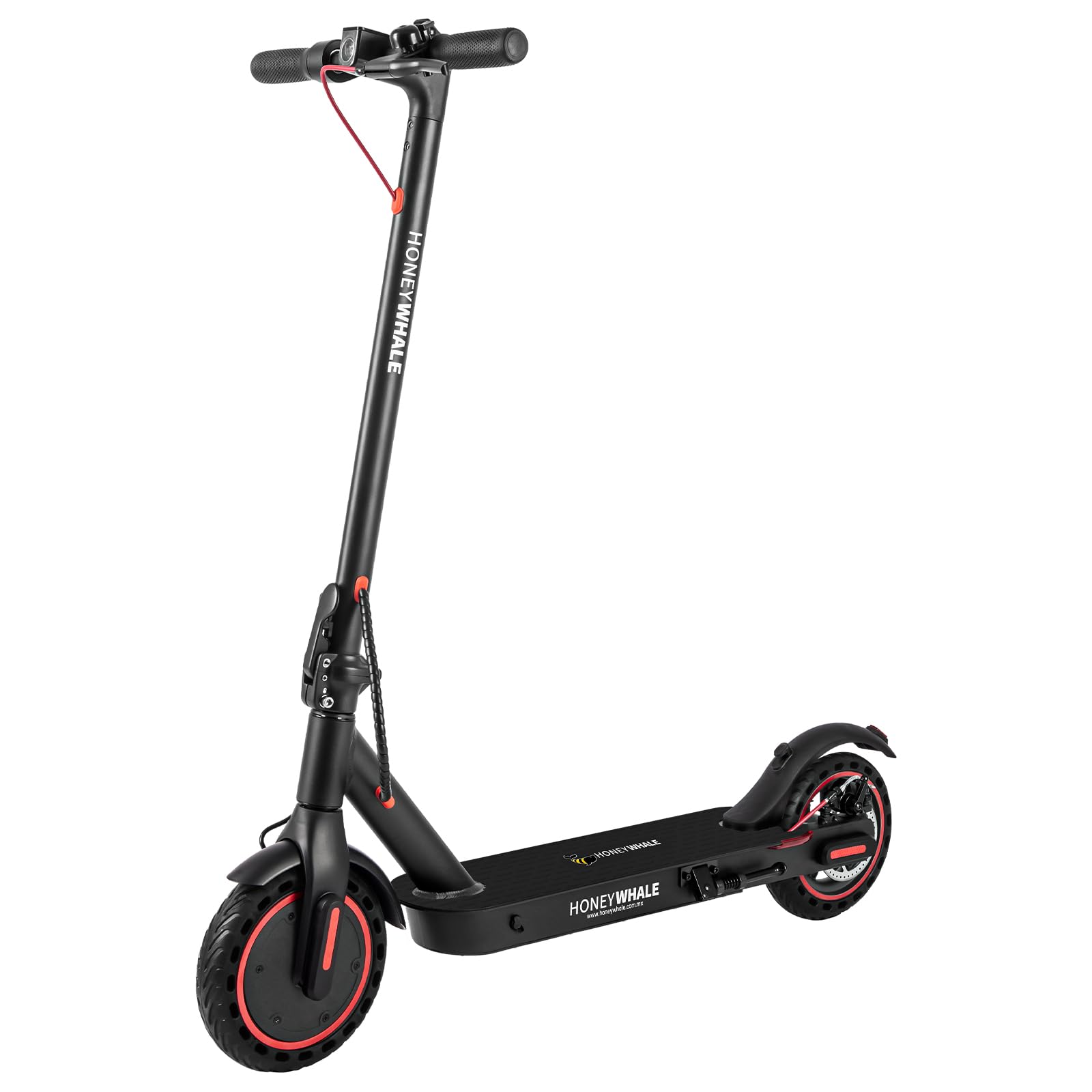 HONEYWHALE M2 Pro Scooter Eléctrico Adulto 500W-32KM/H-22KM Patin Electrico | Diseño Plegable para Desplazamientos Urbanos, APP Bluetooth, Neumáticos de 8.5", Freno de Disco y Freno Electrónico