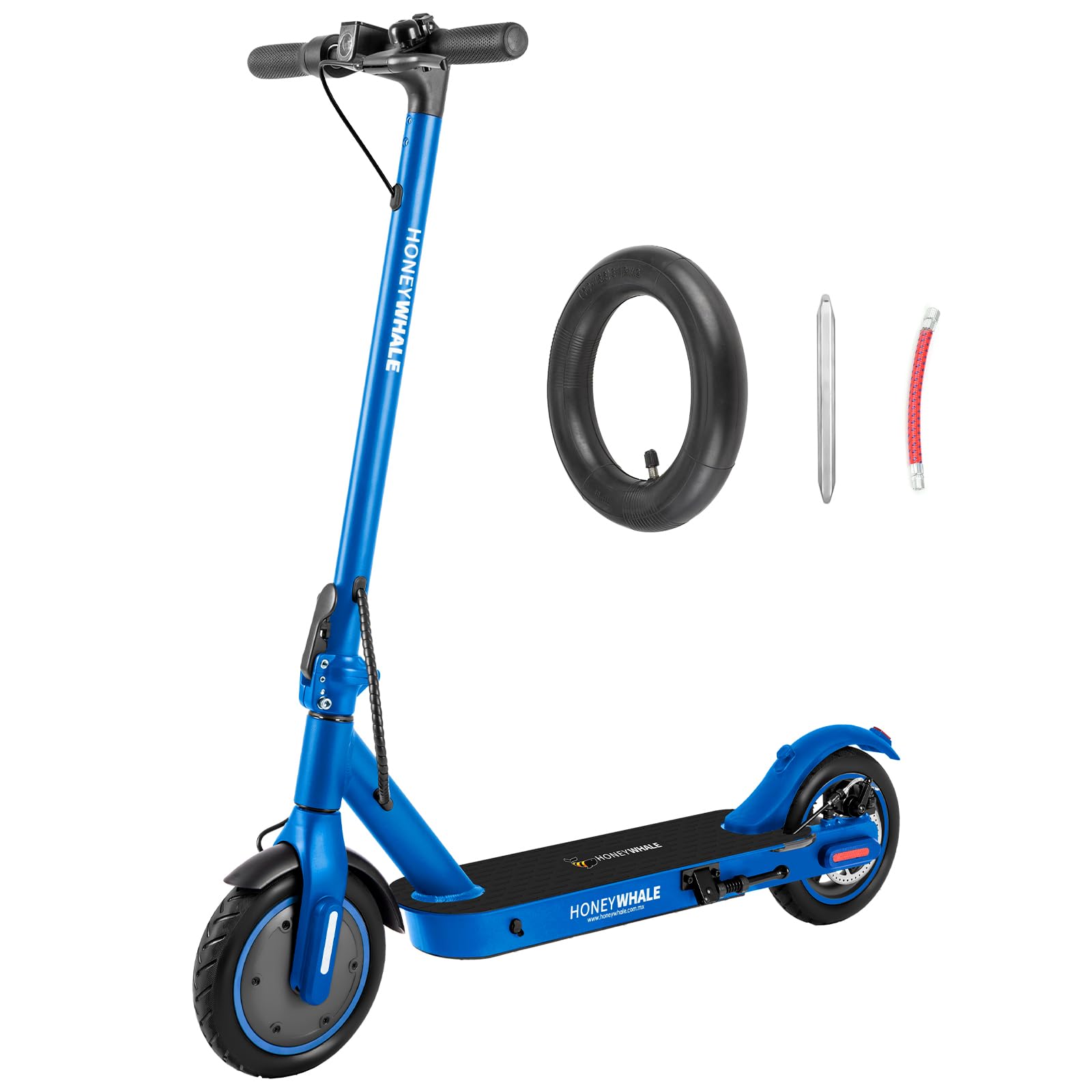 HONEYWHALE M2 Pro Scooter Eléctrico Adulto 500W-32KM/H-22KM Patin Electrico | Diseño Plegable para Desplazamientos Urbanos, APP Bluetooth, Neumáticos de 8.5", Freno de Disco y Freno Electrónico