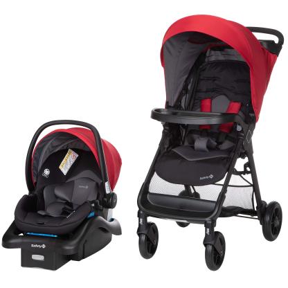 Safety 1st Carriola-Sistema de Viaje Smooth Ride LT, con uso desde recién nacido hasta los 22kg, con Portabebé OnBoard FLX