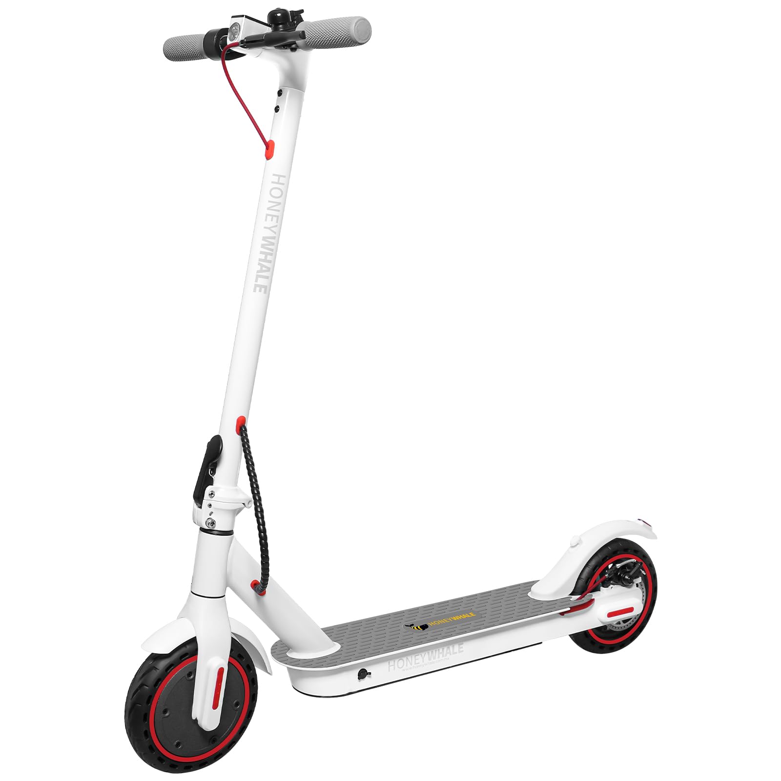 HONEYWHALE M2 Pro Scooter Eléctrico Adulto 500W-32KM/H-22KM Patin Electrico | Diseño Plegable para Desplazamientos Urbanos, APP Bluetooth, Neumáticos de 8.5", Freno de Disco y Freno Electrónico