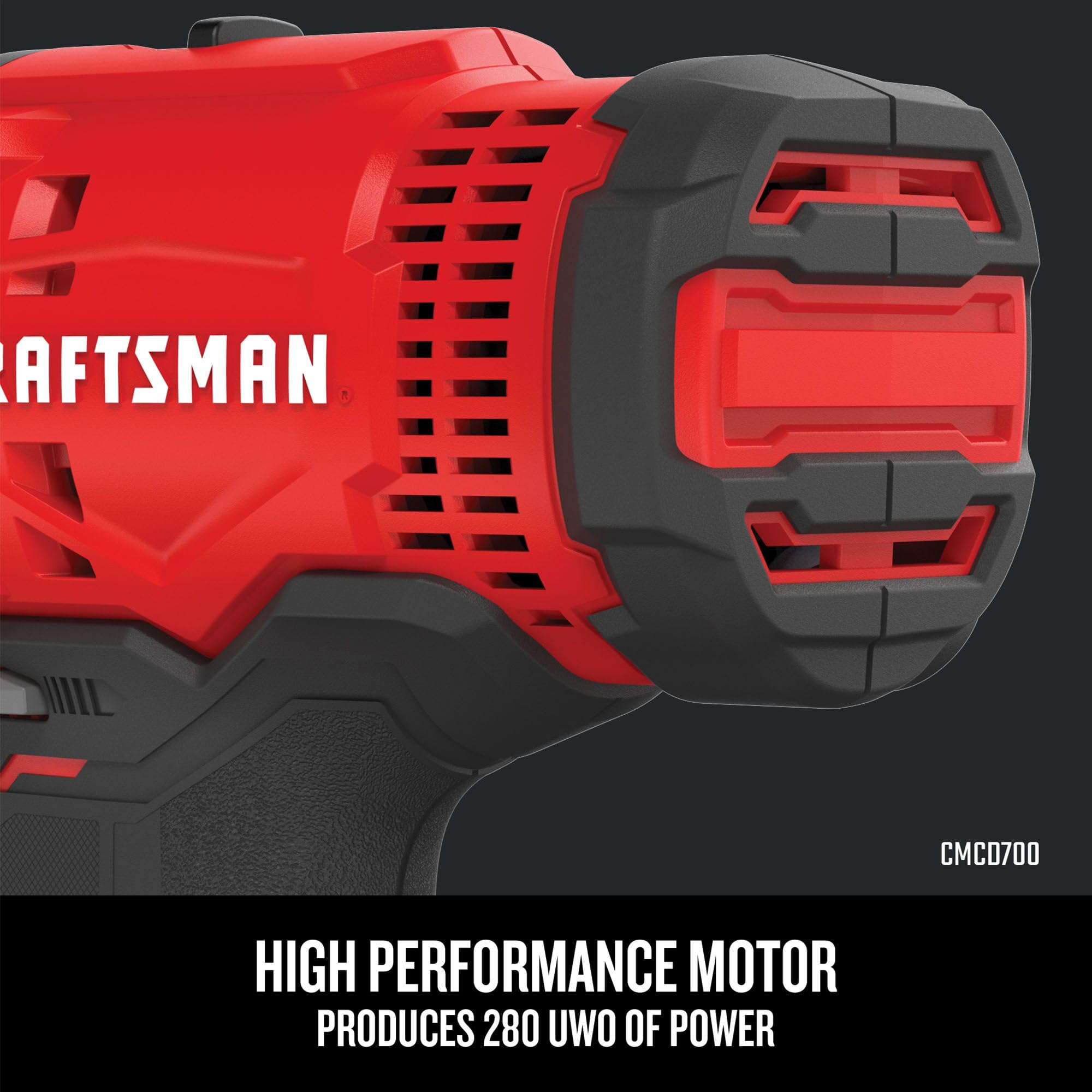CRAFTSMAN Kit Taladro Inalámbrico y Atornillador de Impacto, 20V, Incluye 2 Baterías y Bolsa de Herramientas, CMCK200C2