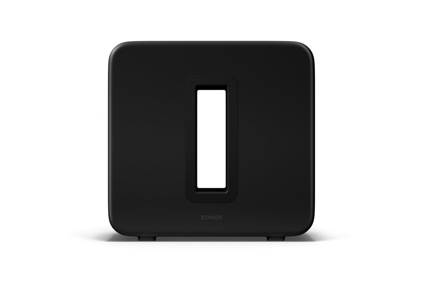 Sonos Sub 4 Subwoofer Inalámbrico con Wi-Fi, Woofers Elípticos Dobles y Amplificadores Clase D, Compatible con Arc Ultra, Arc y Beam