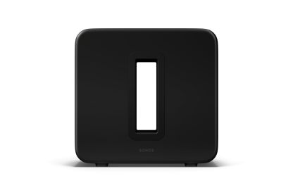 Sonos Sub 4 Subwoofer Inalámbrico con Wi-Fi, Woofers Elípticos Dobles y Amplificadores Clase D, Compatible con Arc Ultra, Arc y Beam