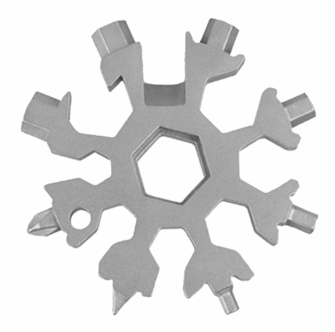 Dispensador eléctrico de agua fría y caliente botella de agua oculta-----Llave hexagonal en forma de copo de nieve