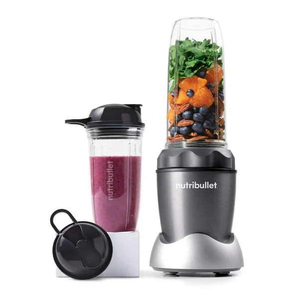 Licuadora NutriBullet ZNB30100Z Pro 1000 Personal 32 oz Gris Claro