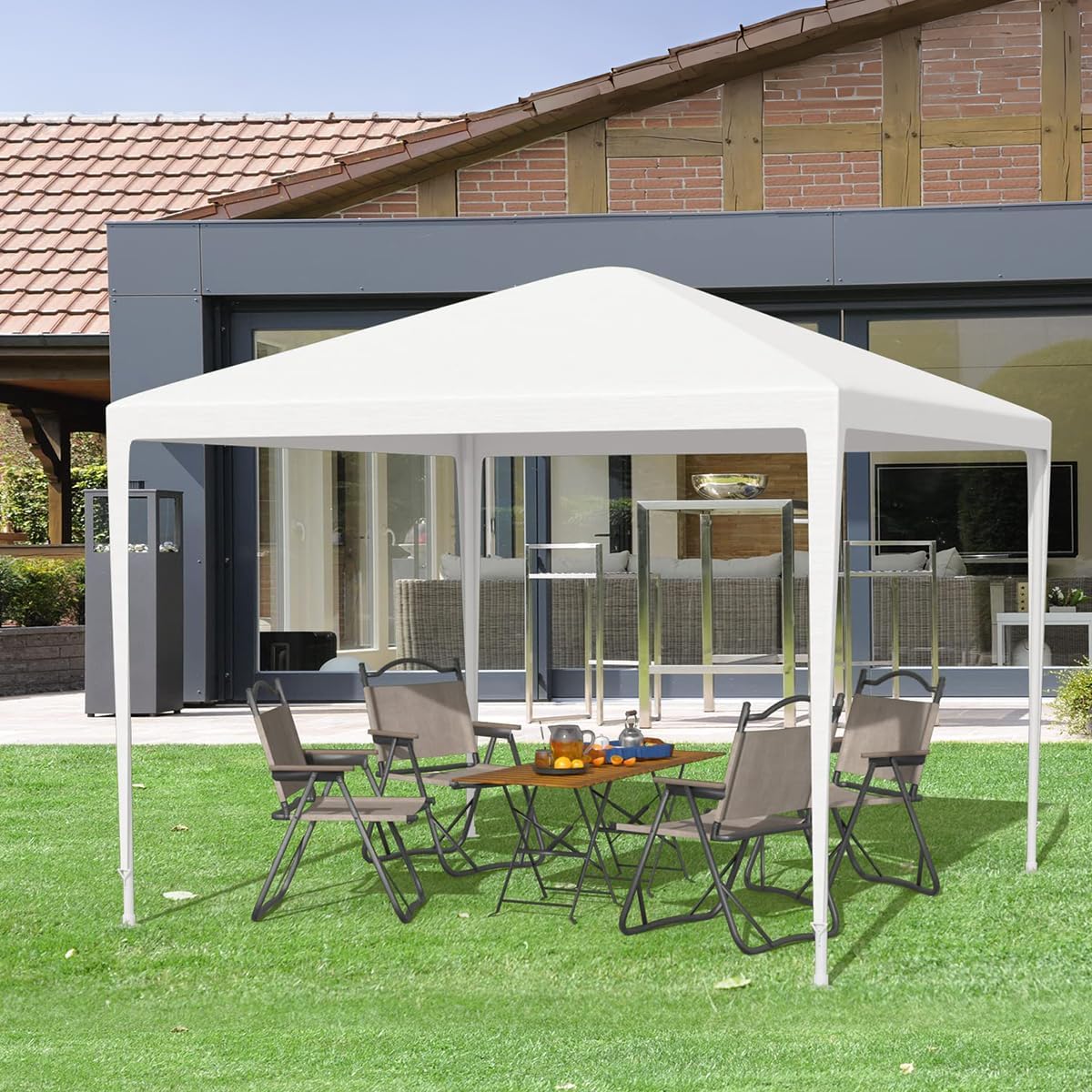Toldos Plegables Tienda De Fiesta Carpa Impermeable (3m*6m)